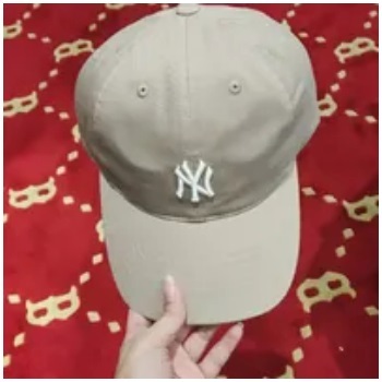 [S] MLB NEW YORK YANKEES ROOKIE UNSTRUCTURED BALL CAP,BEIGE, 3ACP7701NGP014-50BGS (SMLB284)