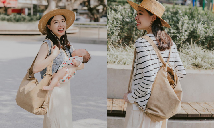 德國媽媽包No.1品牌，網紅媽咪推薦，LASSIG讓媽媽包不只是媽媽包，兼具時尚與功能性，手提斜背後背多種背法，大開口大容量多隔層，外出育兒神隊友