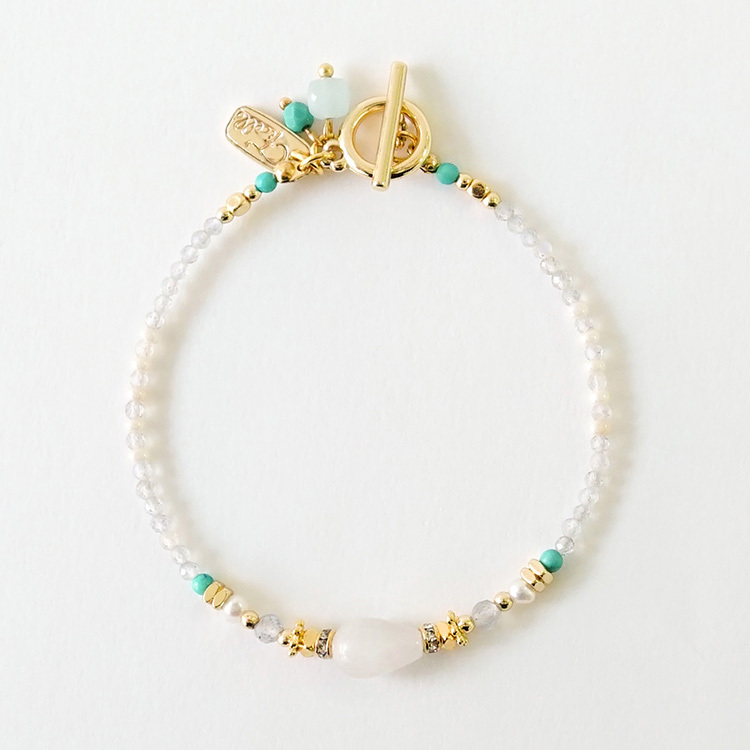 ｜健康｜心晴娃娃 – 白玉 – 手鍊