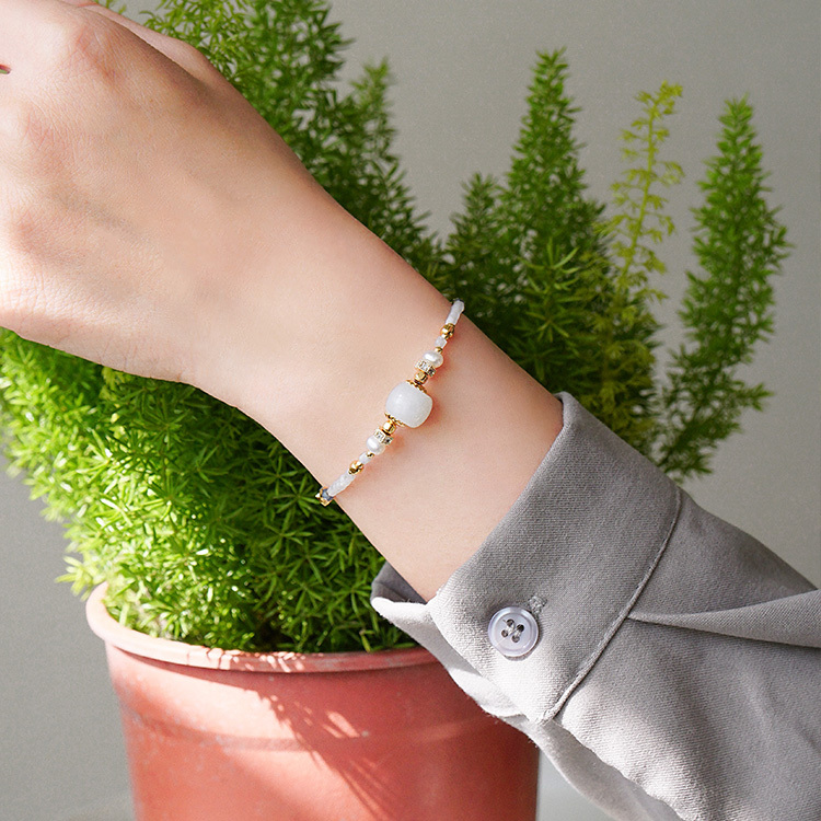 ｜健康｜初心 • 白玉 – 和田玉 – 手鍊