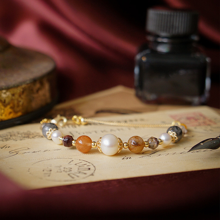 ｜財運｜泡影如煙 – 鈦晶 – 手鍊