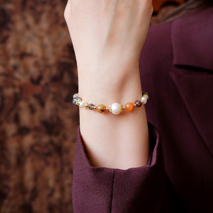 ｜財運｜泡影如煙 – 鈦晶 – 手鍊