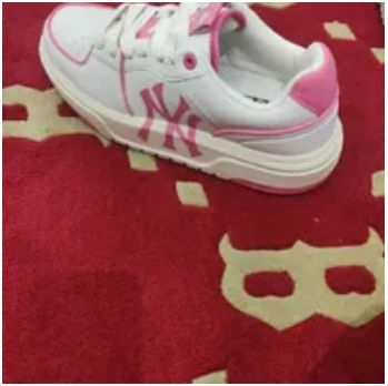 [S] MLB CHUNKY LINER HIGH NEW YORK YANKEES,WHITE/PINK, 3ASXCB030J00-0623 (SMLB297)