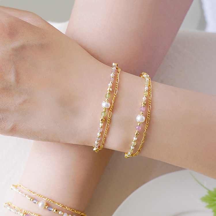 ｜財運｜呼喊愛情 – 草莓橄欖石 – 手鍊