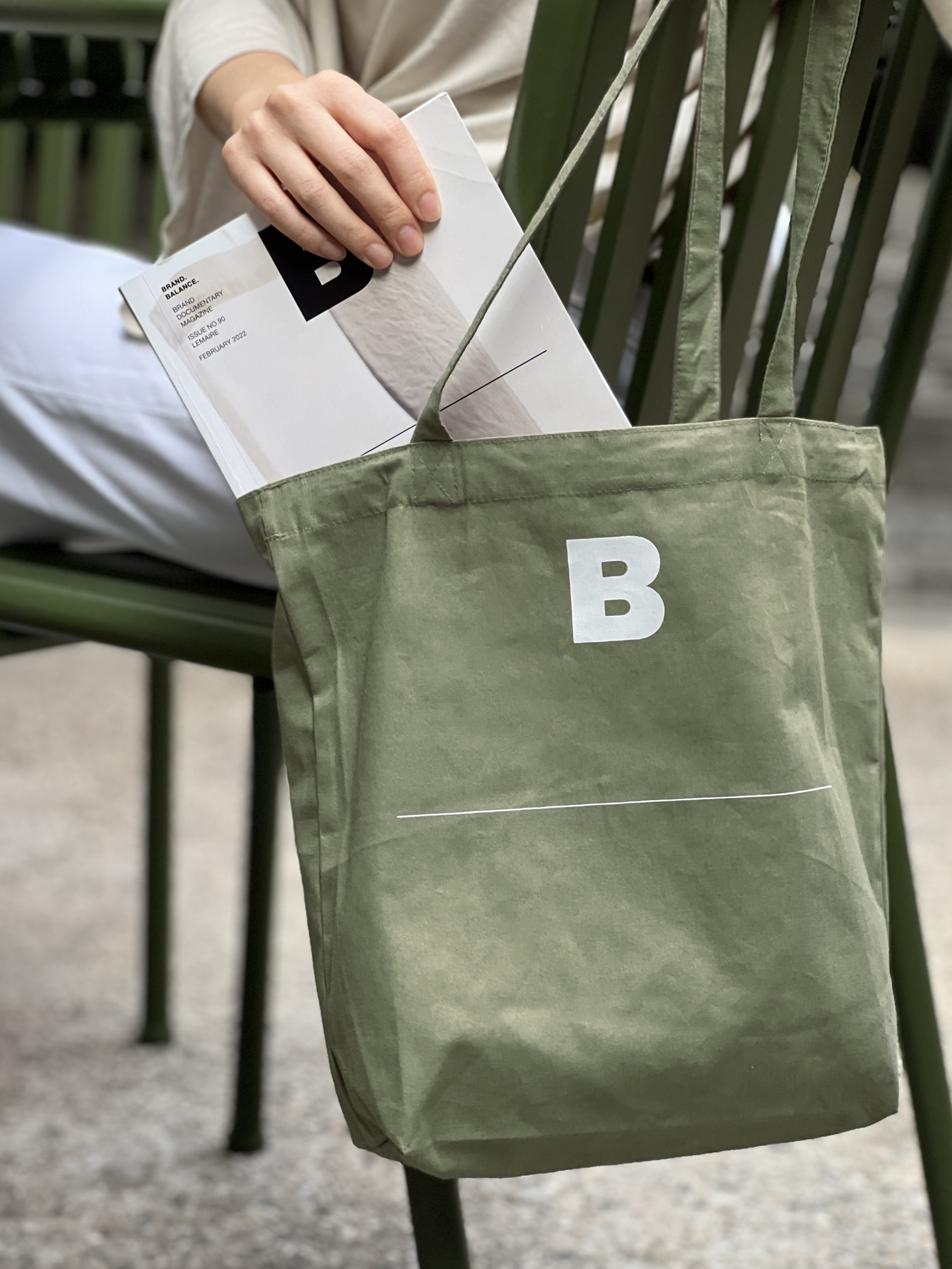 Magazine B ｜麻質提袋