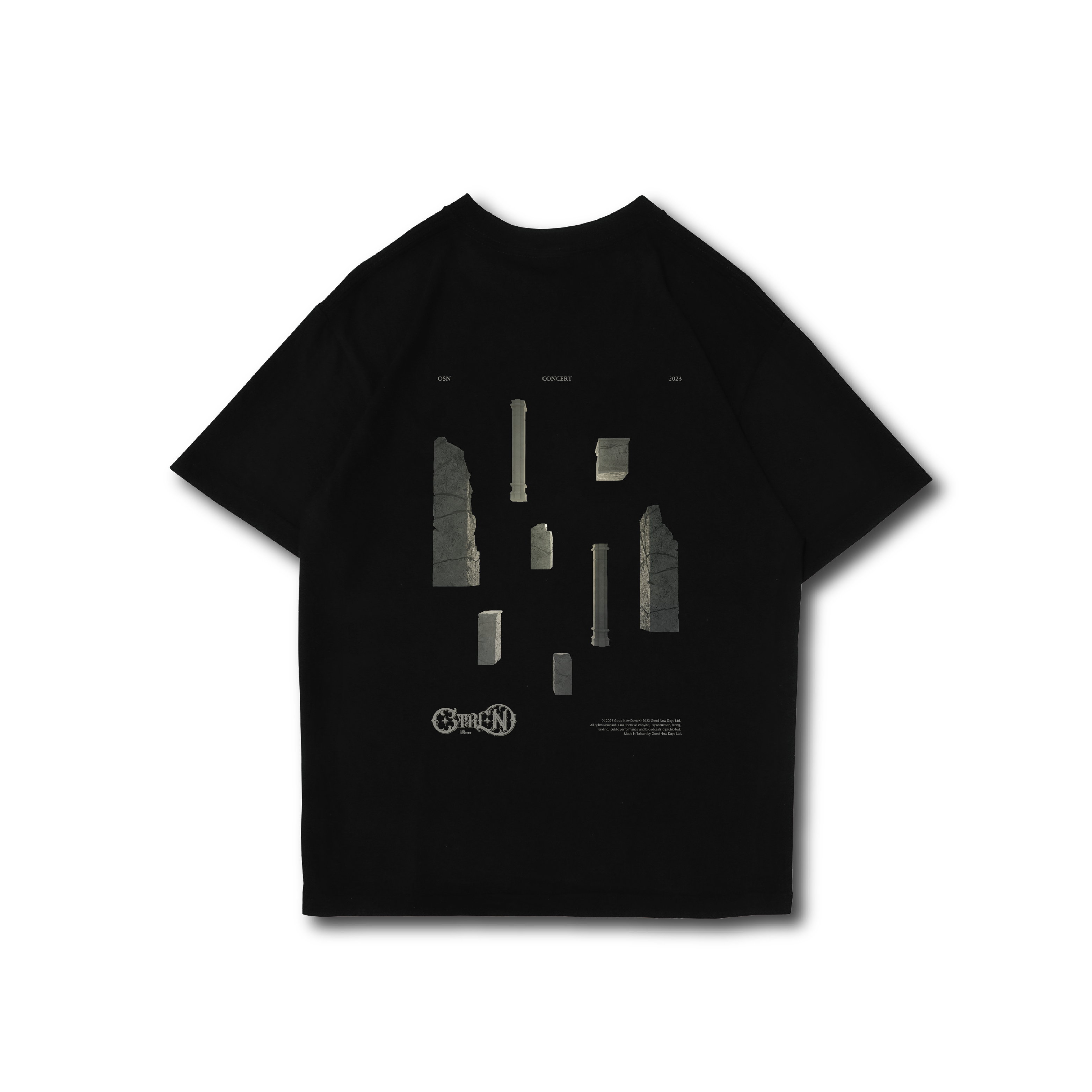 高爾宣 OSN－CTRL+N 「新視界」演唱會限量紀念TEE (黑)