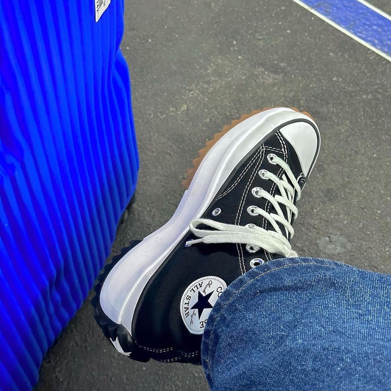 CONVERSE RUN STAR HIKE 高筒 平民款 黑白 白 鋸齒 厚底 166800C / 調貨