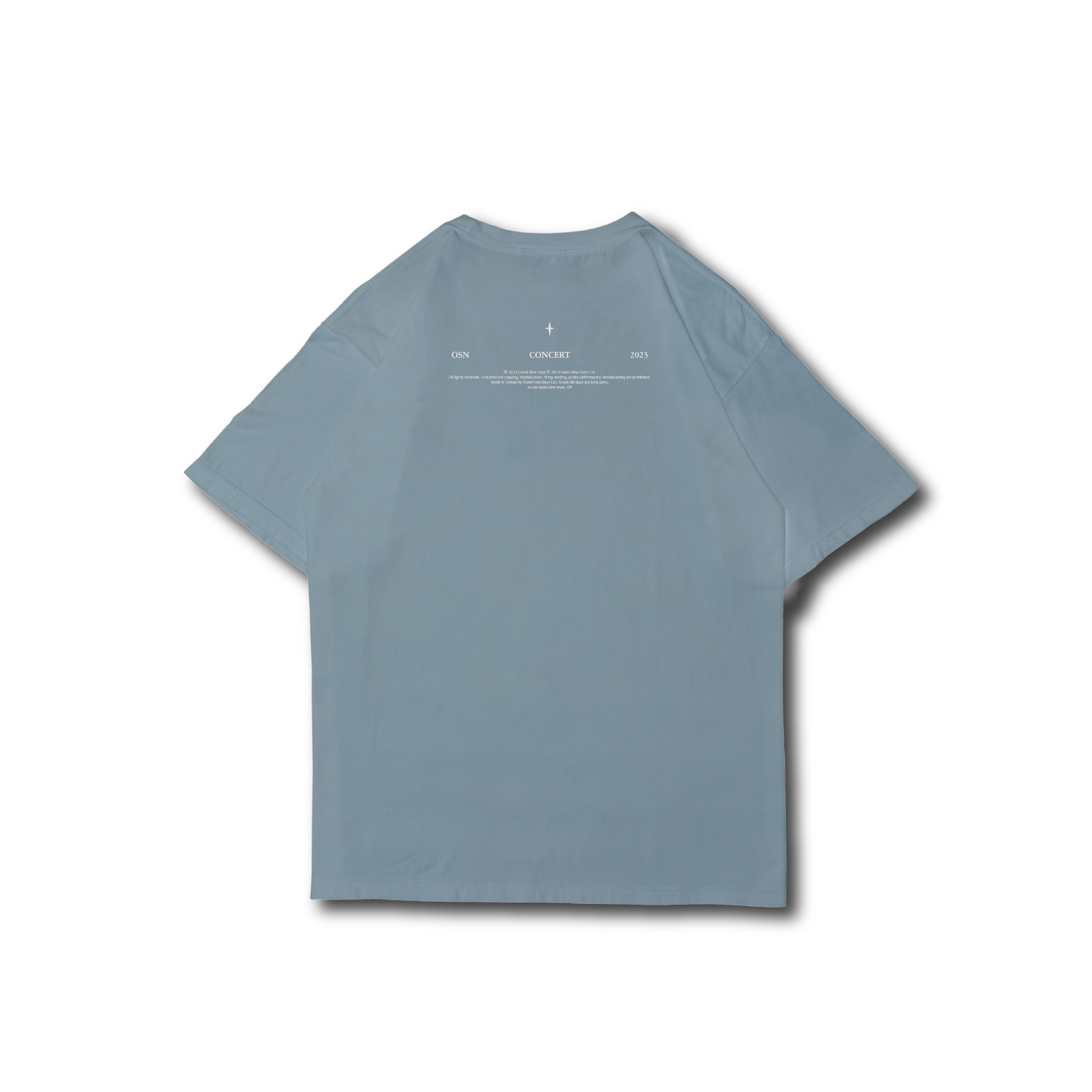 高爾宣 OSN－CTRL+N 「新視界」演唱會限量紀念TEE (藍)