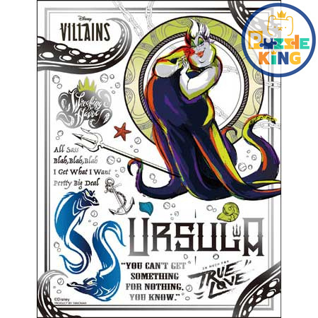 烏爾蘇拉-黑銀 (鍍金風格) (迷你尺寸)