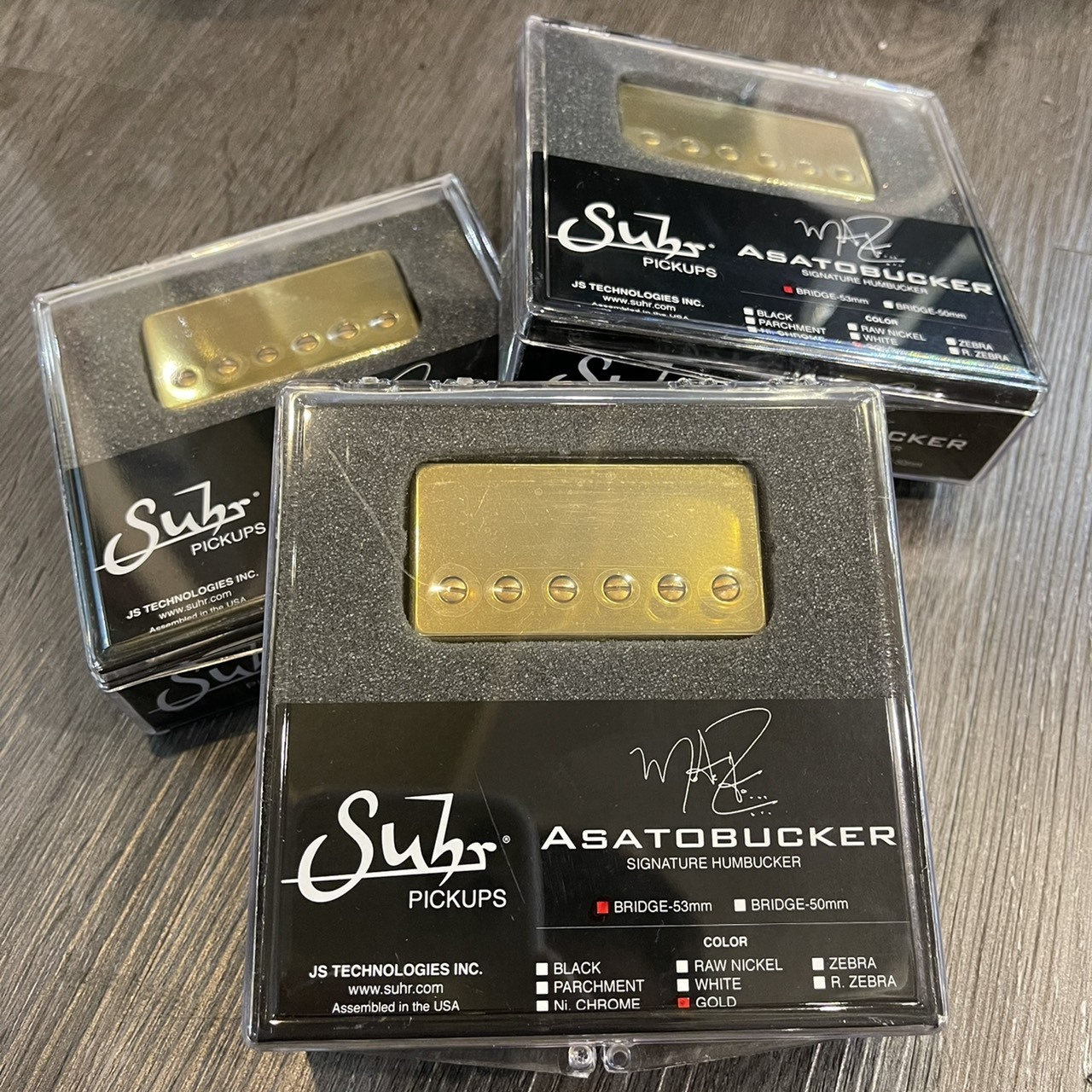 SUHR ASATOBUCKER Bridge Mateus Asato 53mm 拾音器公司貨【宛伶樂器】