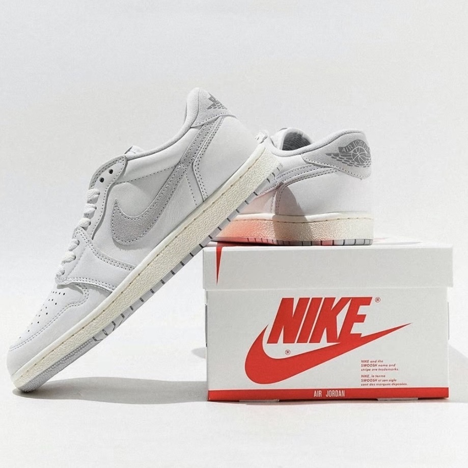Nike Air Jordan 1 Low 85 Neutral Grey 灰白色 奶油底 經典款