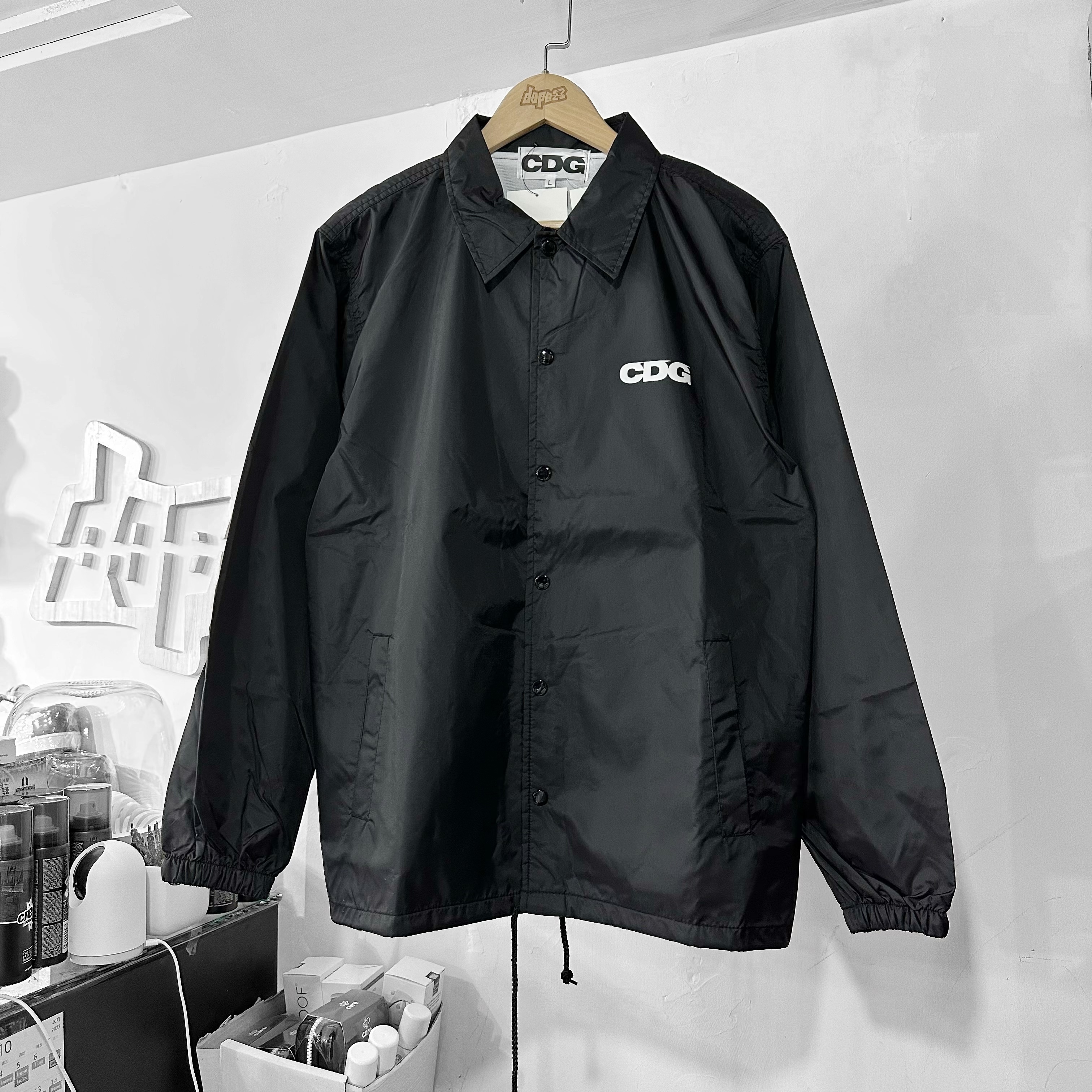 Comme des Garcons CDG Coach Jacket Black