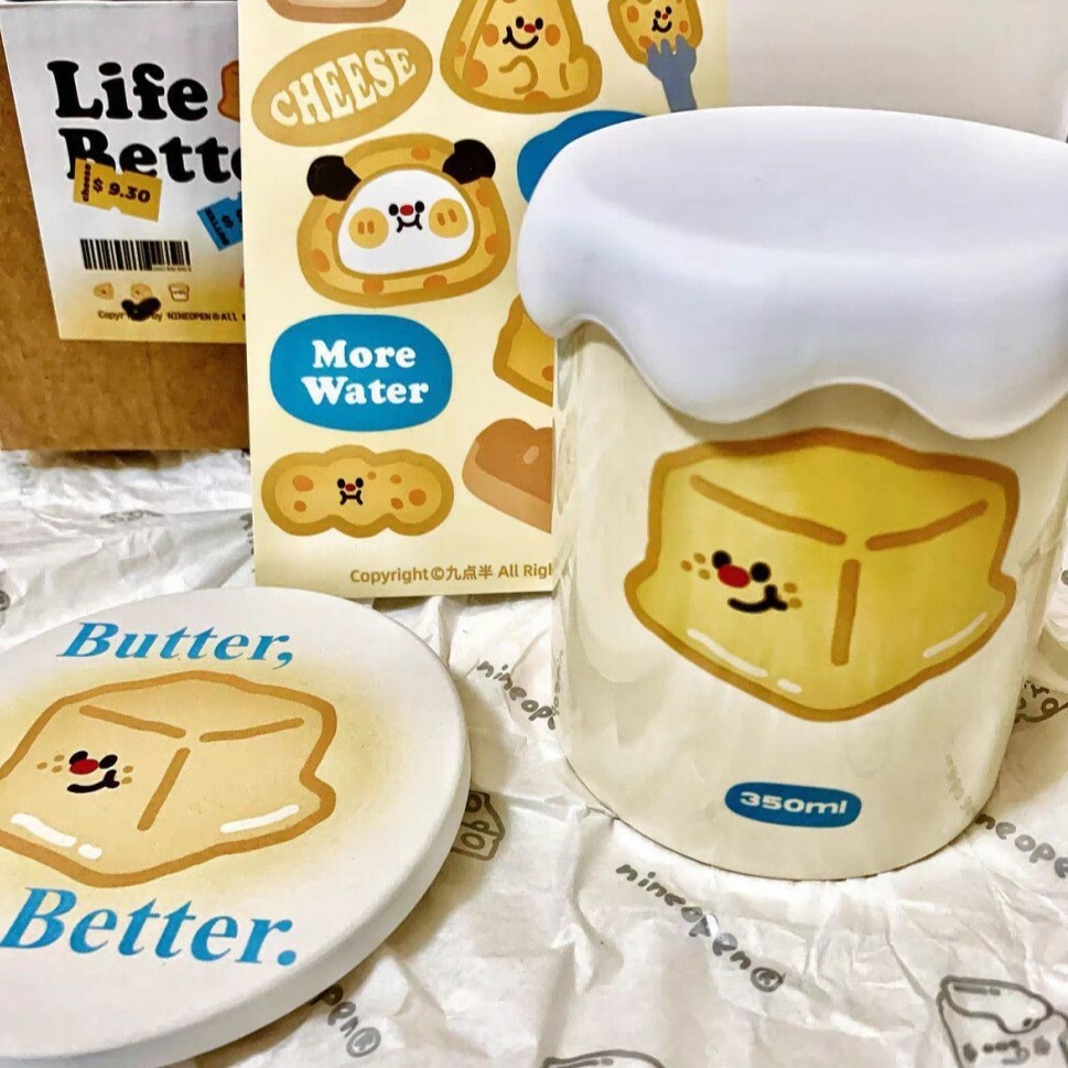 《3230》奶油起司塊陶瓷馬克杯