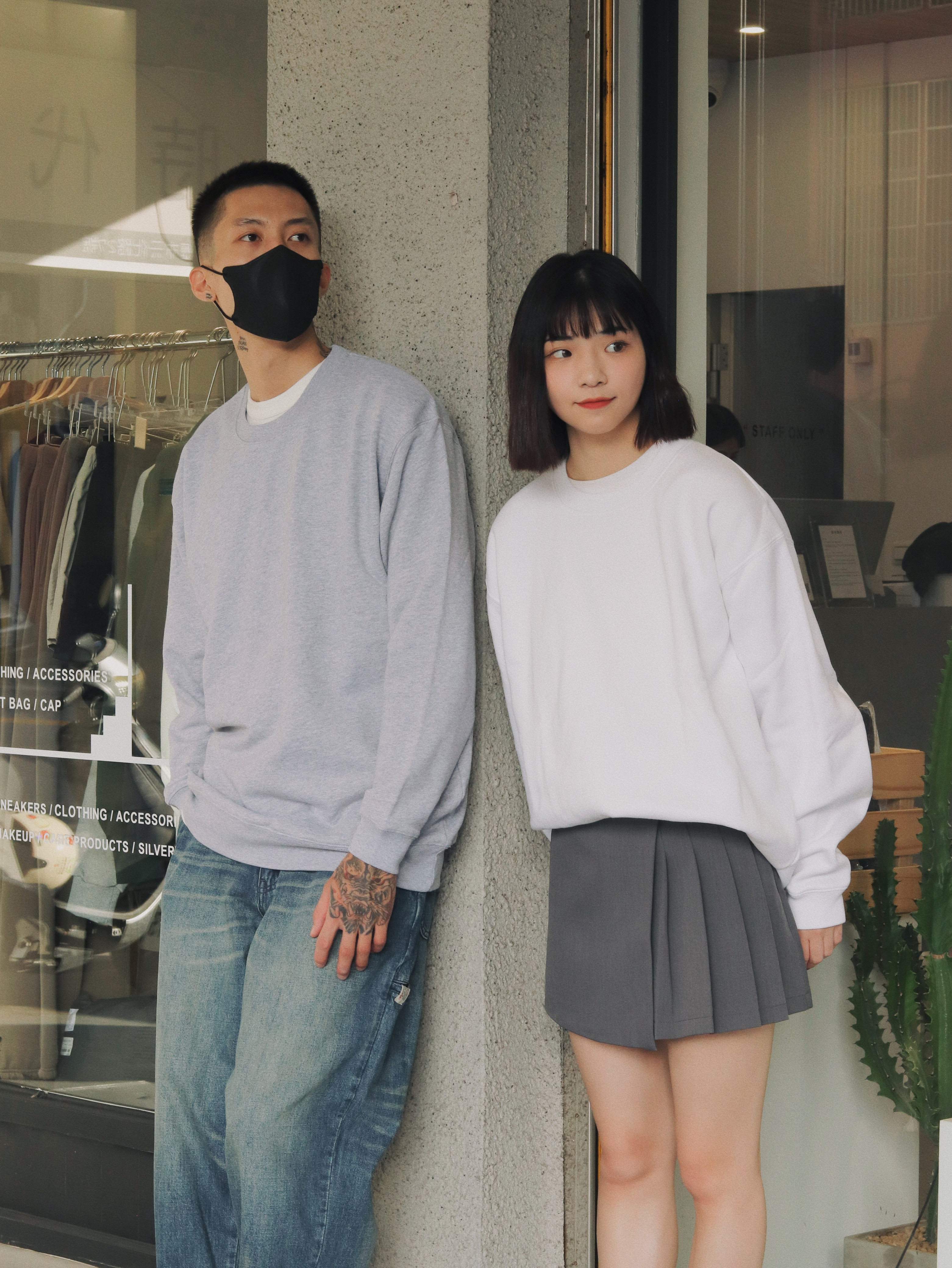 United Athle UA 5928/5044 10.0oz. 毛巾底 刷毛 長袖 厚磅 大學Tee