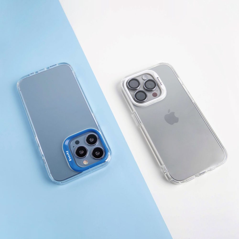 【Knocky】Knöcase-Clear iPhone 13/14/15 系列 TPU防摔透明手機保護殼