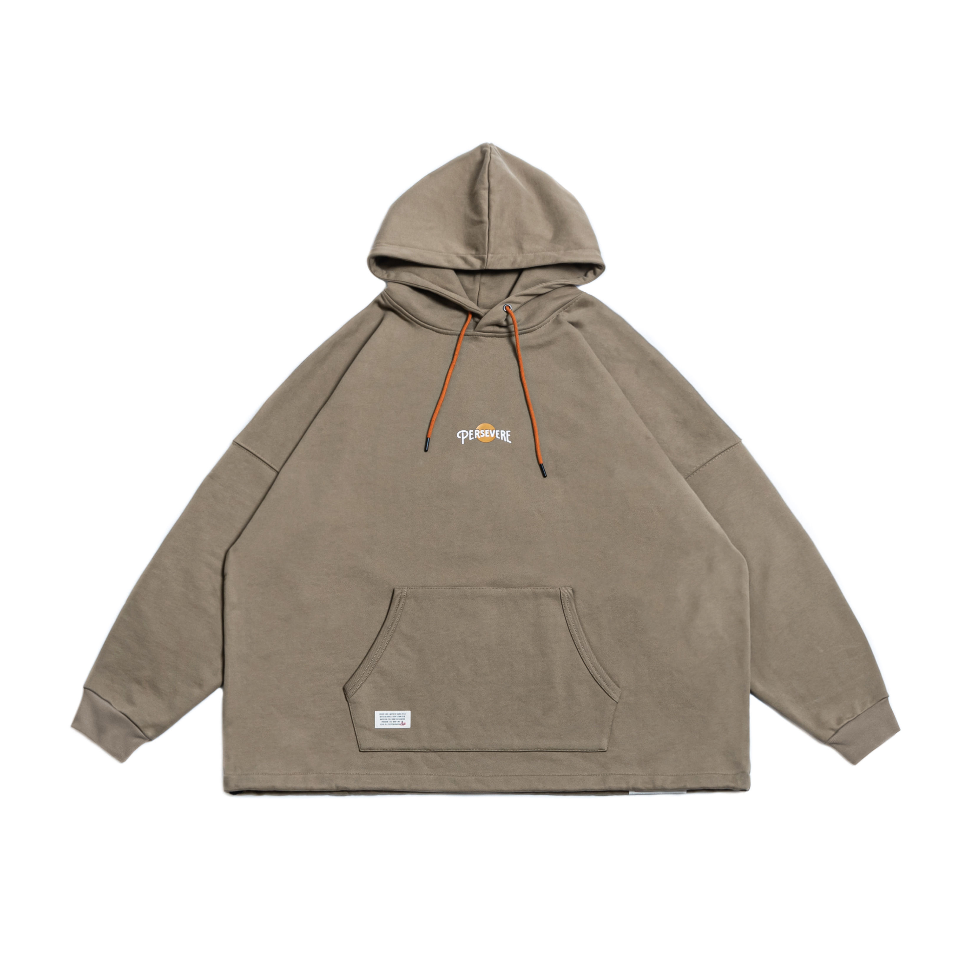 PERSEVERE RISING SUN CLASSIC WASHED HOODIE - SAND