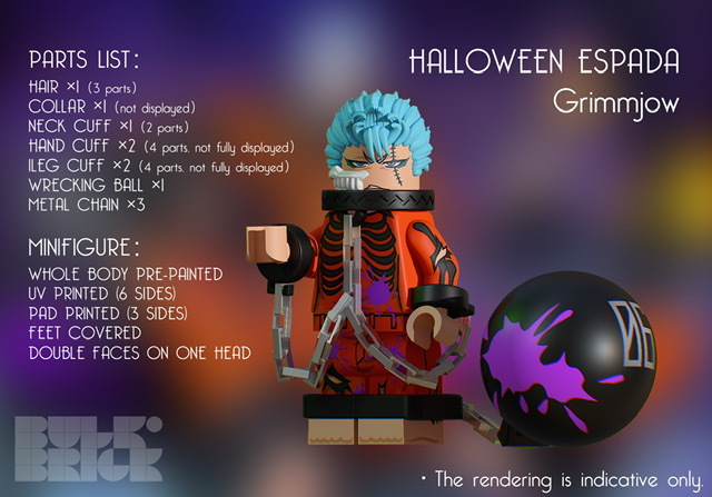 【預訂】【Bulk Brick】葛力姆喬 (萬聖節版)