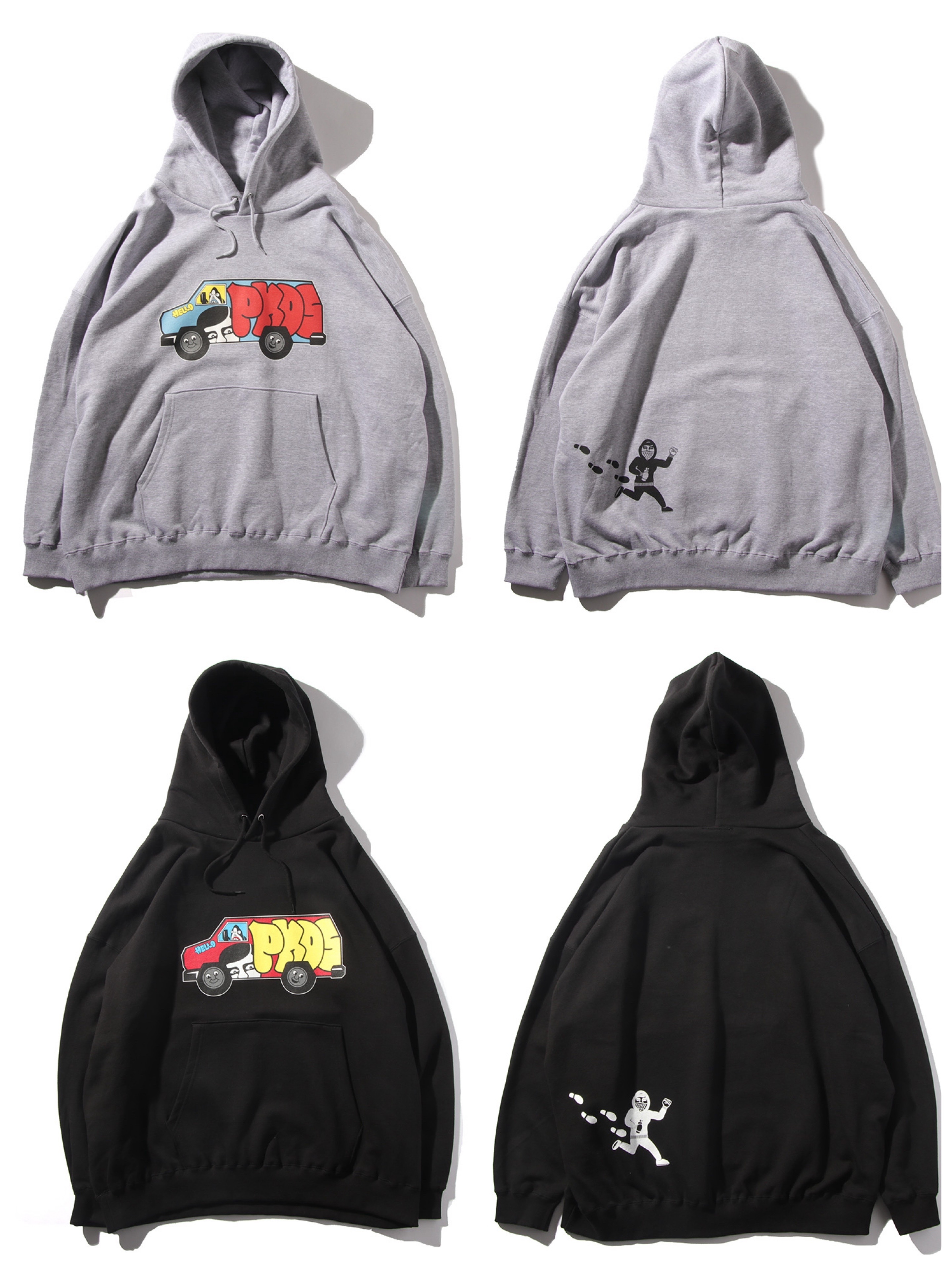 預訂2024/3月 PUNK DRUNKERS バスBIGパーカ⚠️⚠️熱賣款‼️落單前請先PM查詢貨源