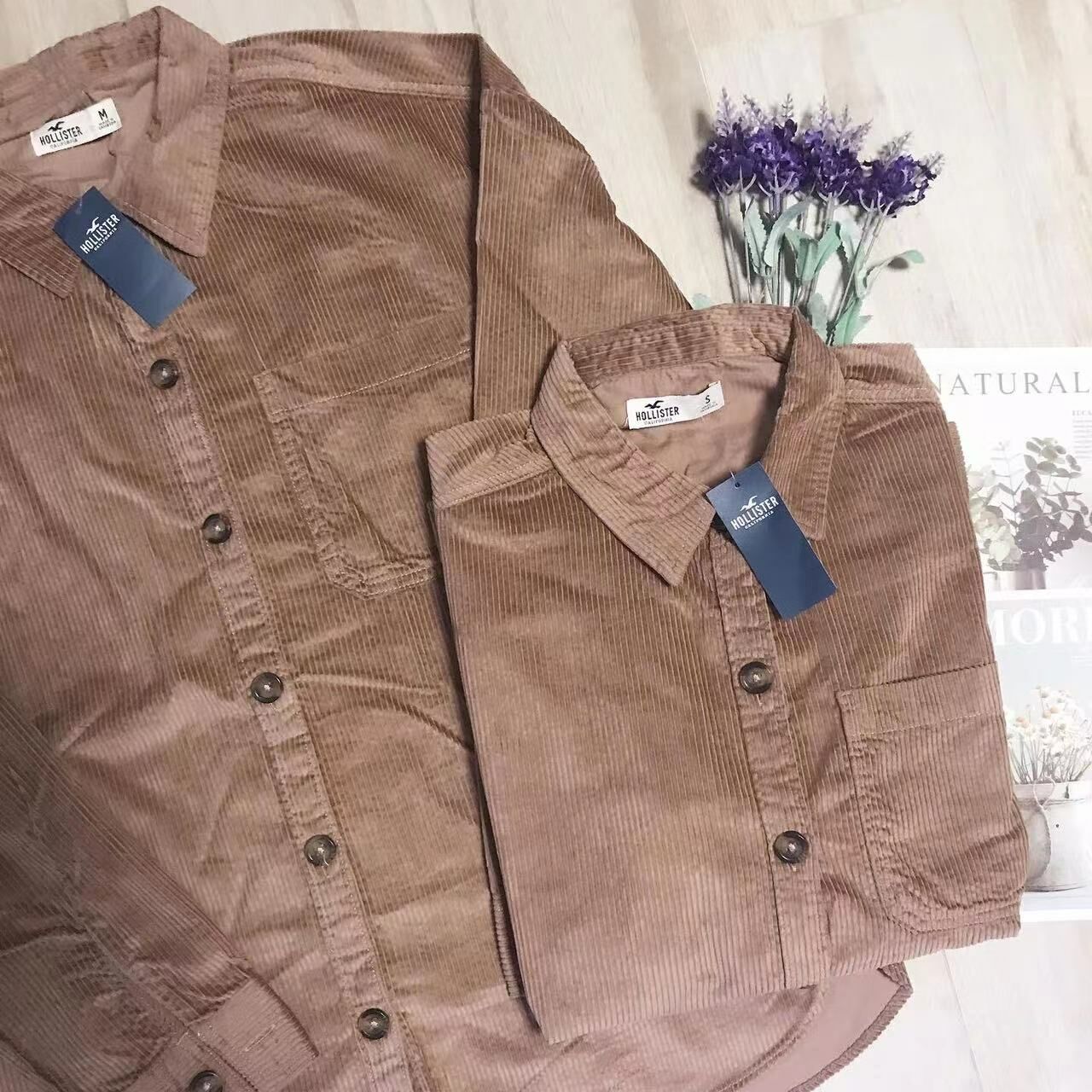 HOLLISTER 燈芯絨夾克外套