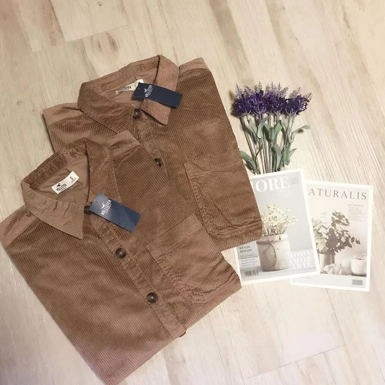 HOLLISTER 燈芯絨夾克外套