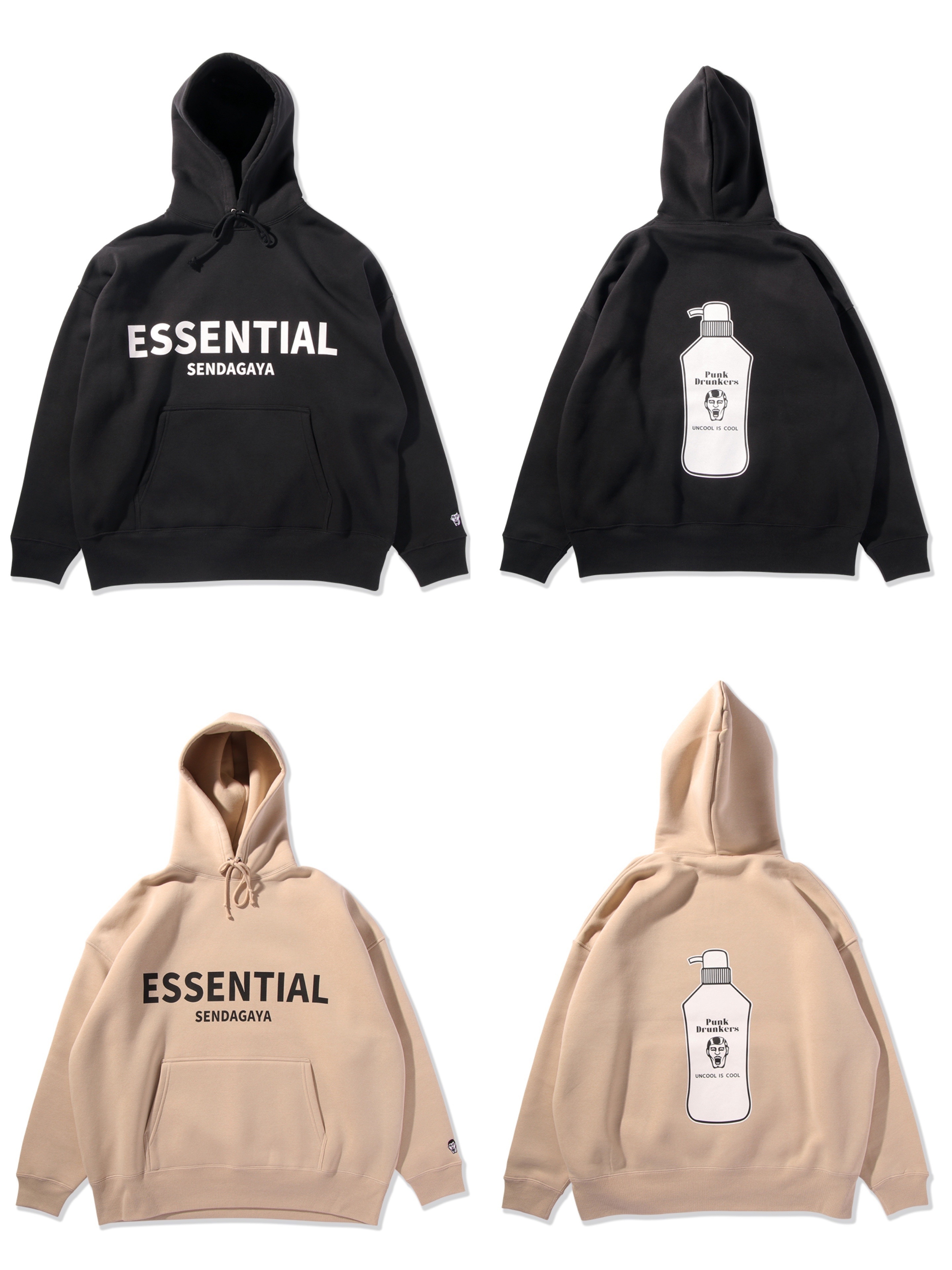 預訂2023/12月 PUNK DRUNKERS 必需品BIGパーカ⚠️⚠️熱賣款‼️落單前請先PM查詢貨源