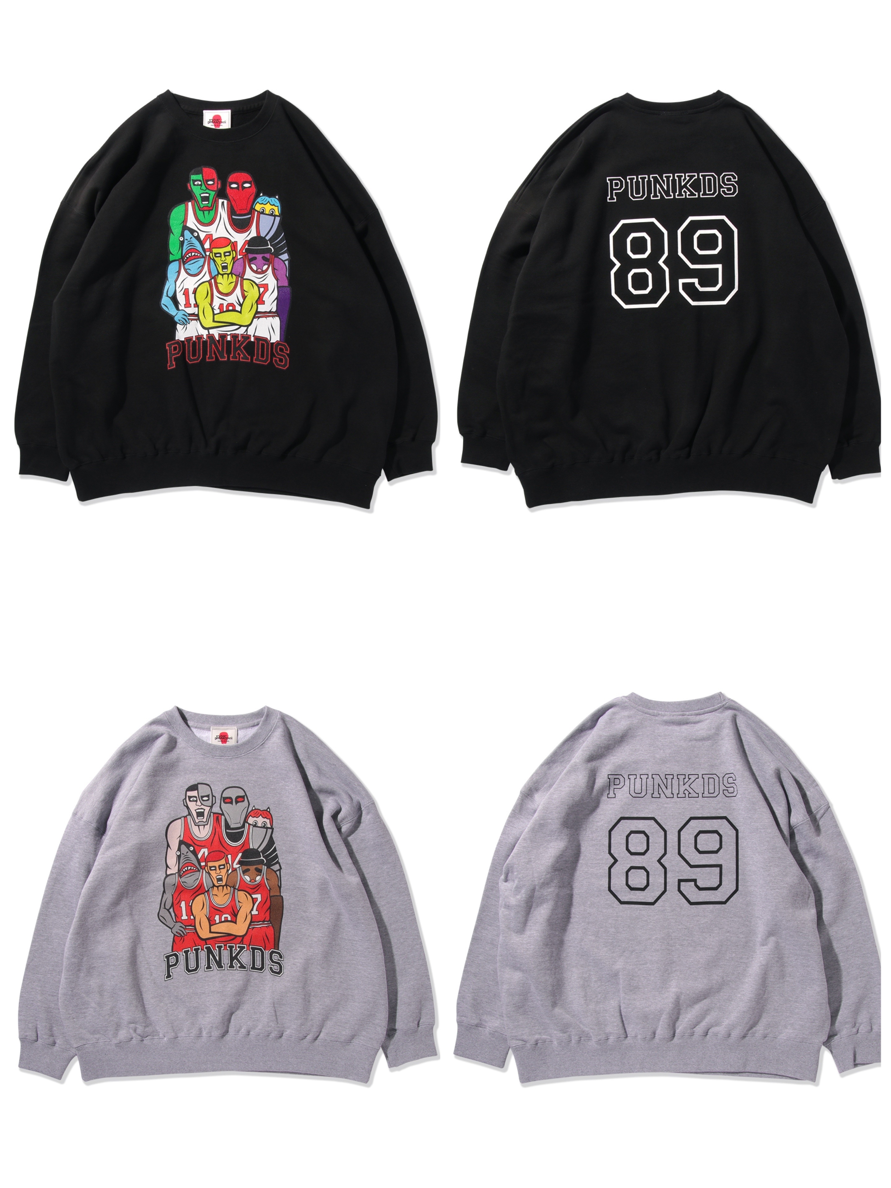 預訂2024/2月 PUNK DRUNKERS［PDSxBLACK PEARLS］バスケ部トレーナー⚠️⚠️熱賣款‼️落單前請先PM查詢貨源