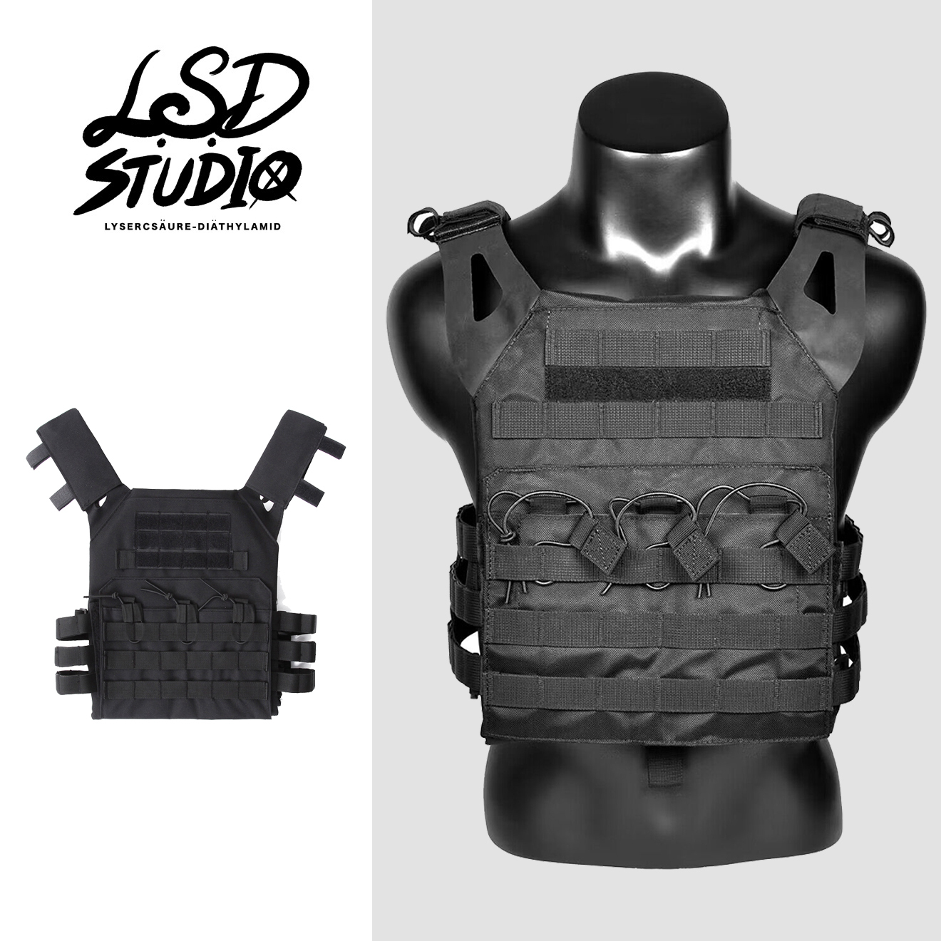 【BGHZ002】軍迷輕量型MOLLE戰術背心