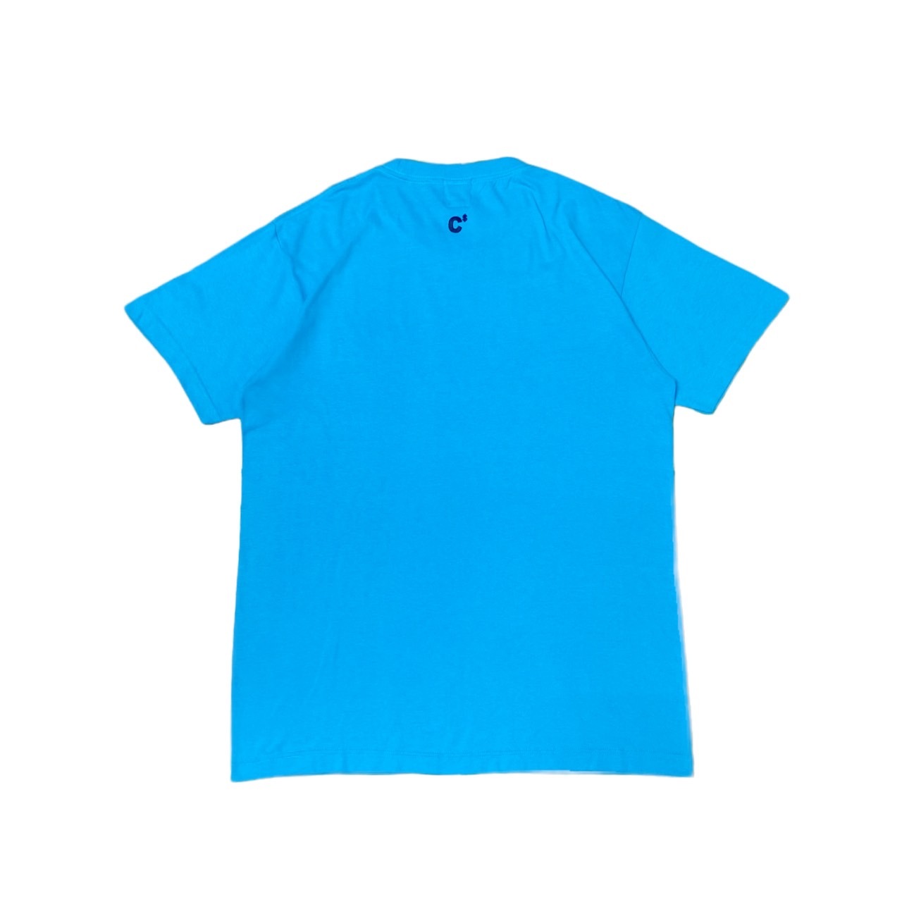 COCOA$ 二代電繡小LOGO短T-翠藍