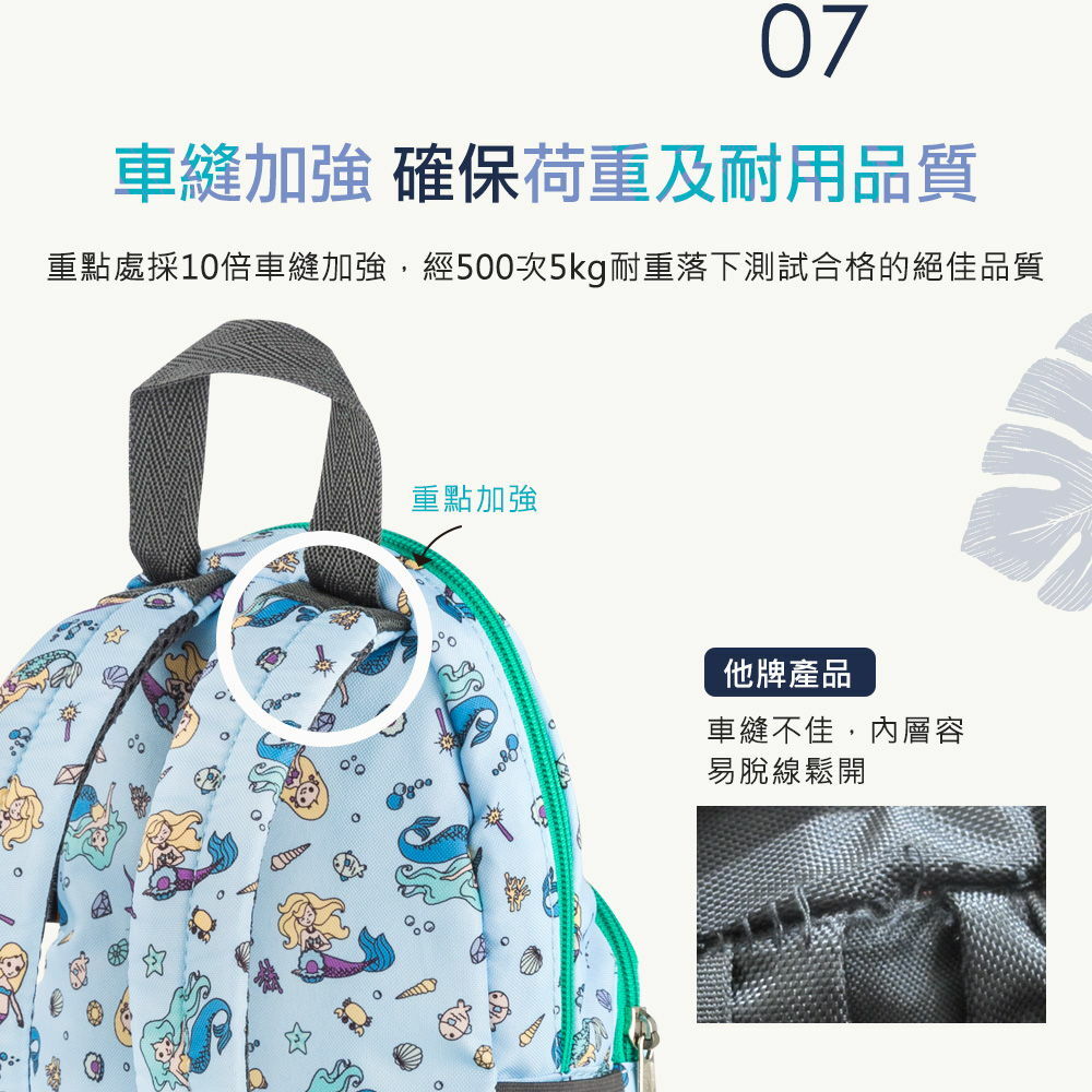 車縫加強確保荷重