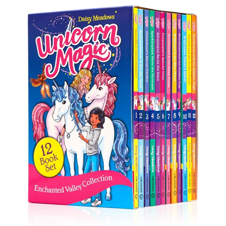 Unicorn Magic Enchanted Valley 12 Book Set Collection