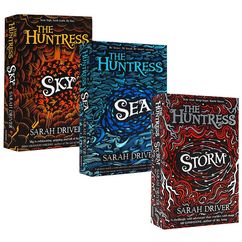 The Huntress Trilogy(Sky, Sea, Storm) 3 Books Collection by Sarah Driver