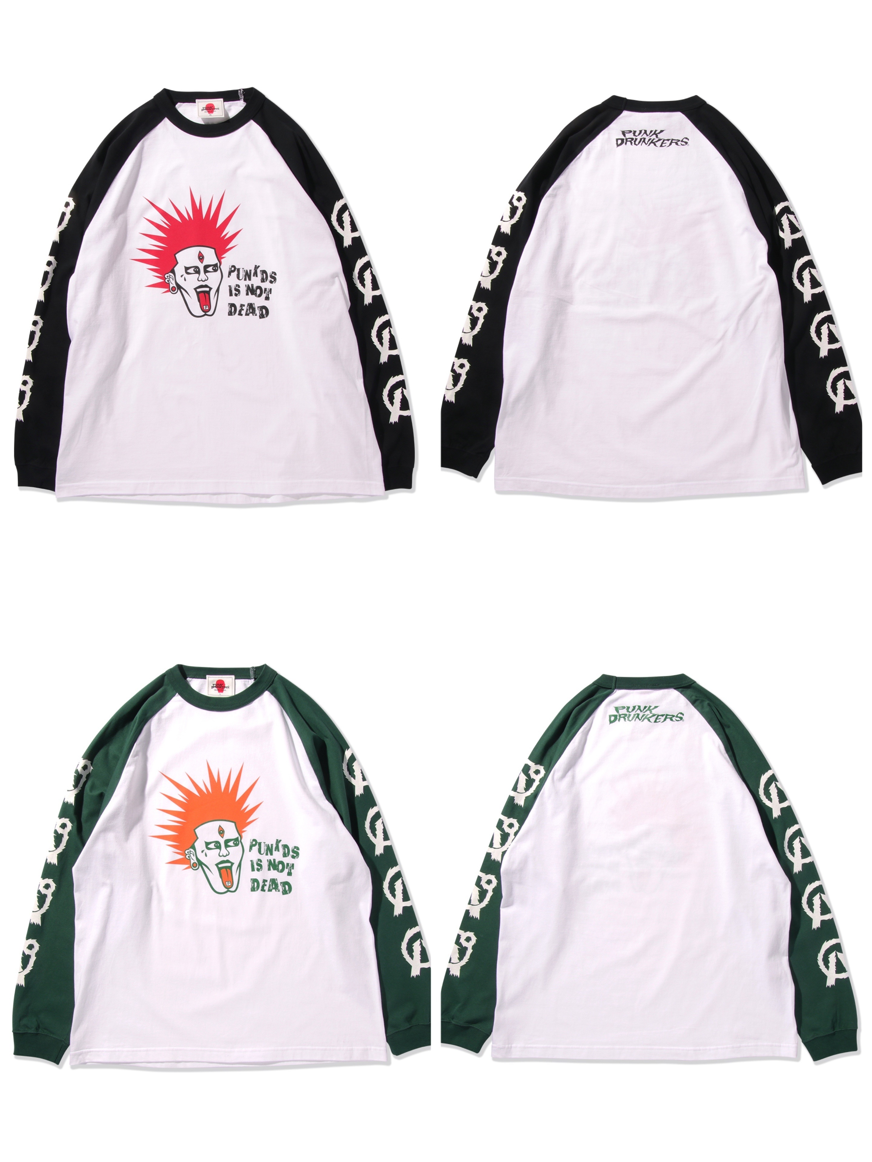 預訂 2024/1月 PUNK DRUNKERSPUNKDS IS NOT DEADラグランロンTEE⚠️⚠️熱賣款‼️落單前請先PM查詢貨源
