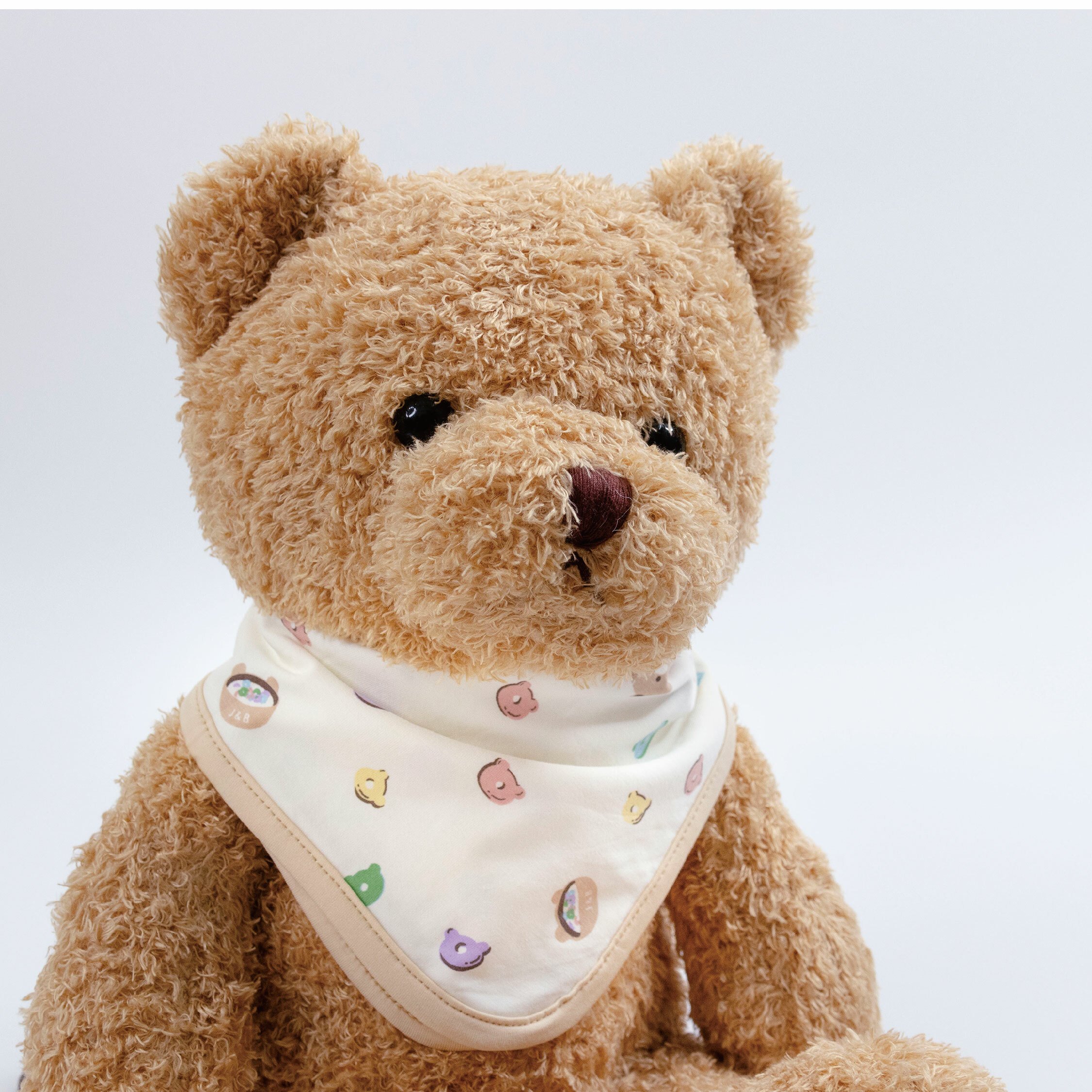 【JB0296】霜柔棉雙層多用口水巾(二入一組)＊二款