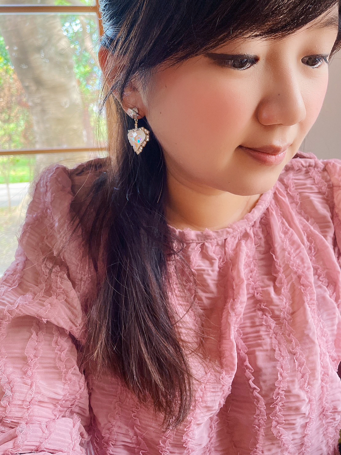 🇰🇷韓國立體波浪紗上衣