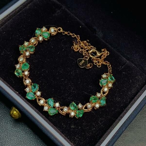 純天然祖母綠 手鍊