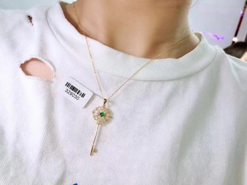 純天然哥倫比亞祖母綠 吊墜