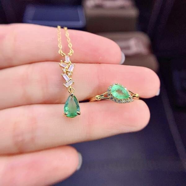 哥倫比亞祖母綠 套組