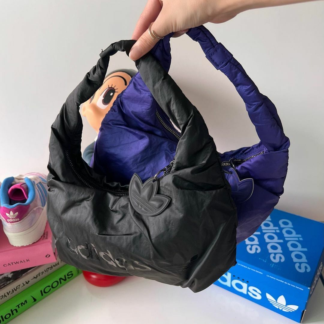 Adidas Originals OG Y2K 緞面雲朵包 皺皺 肩背包 運動袋 手提包 IX5254