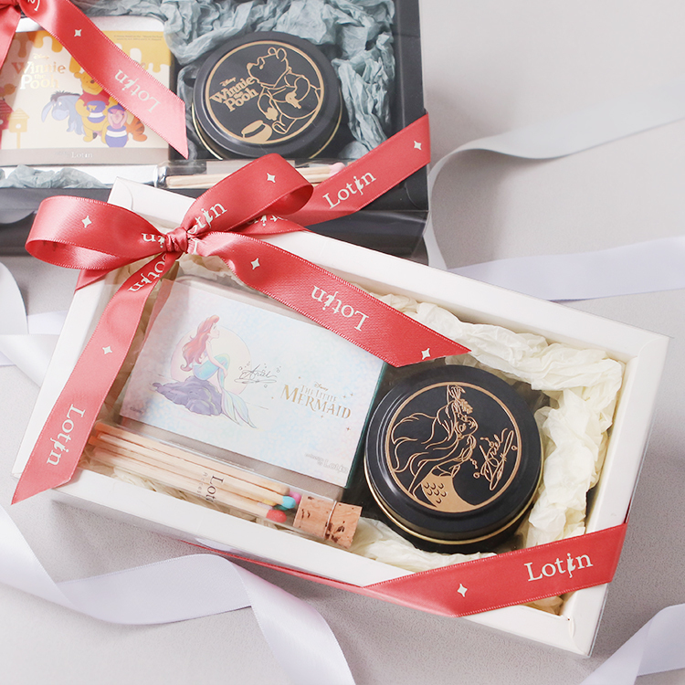 迪士尼公主系列加購香氛蠟燭禮盒