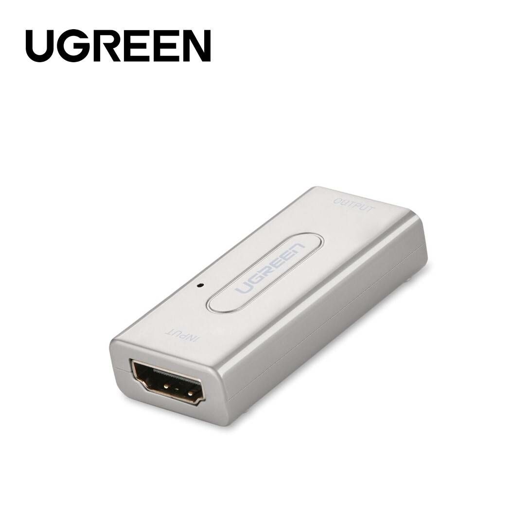 UGREEN - 40265 HDMI 高清信號放大器/延長器 (母對母), 60米長距傳 輸1080P 高清畫質