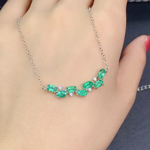 純天然哥倫比亞祖母綠 吊墜