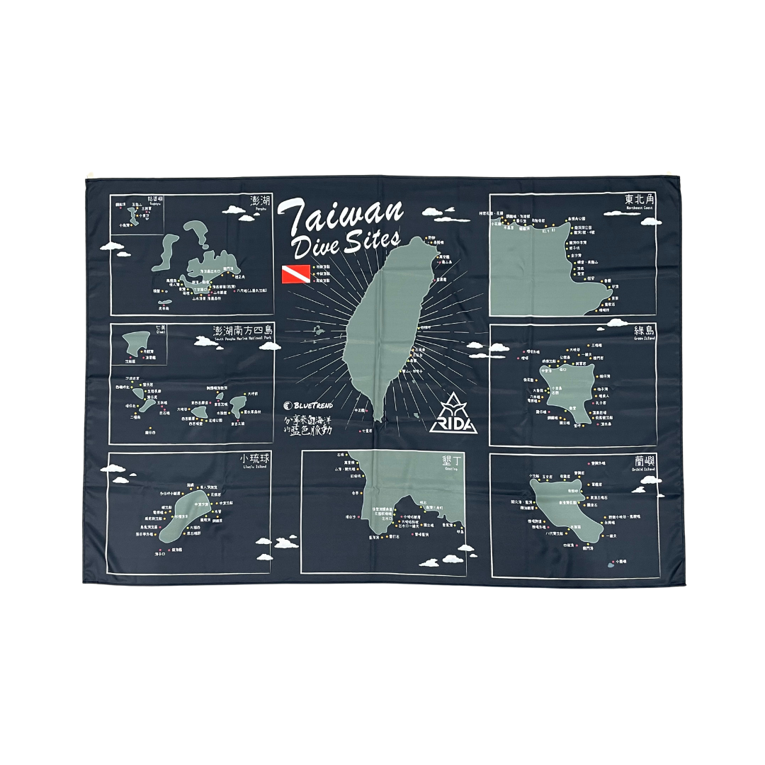 ※RIDA 台灣潛點掛布 23年新款