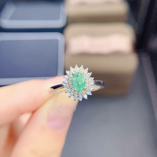 純天然哥倫比亞祖母綠 套組