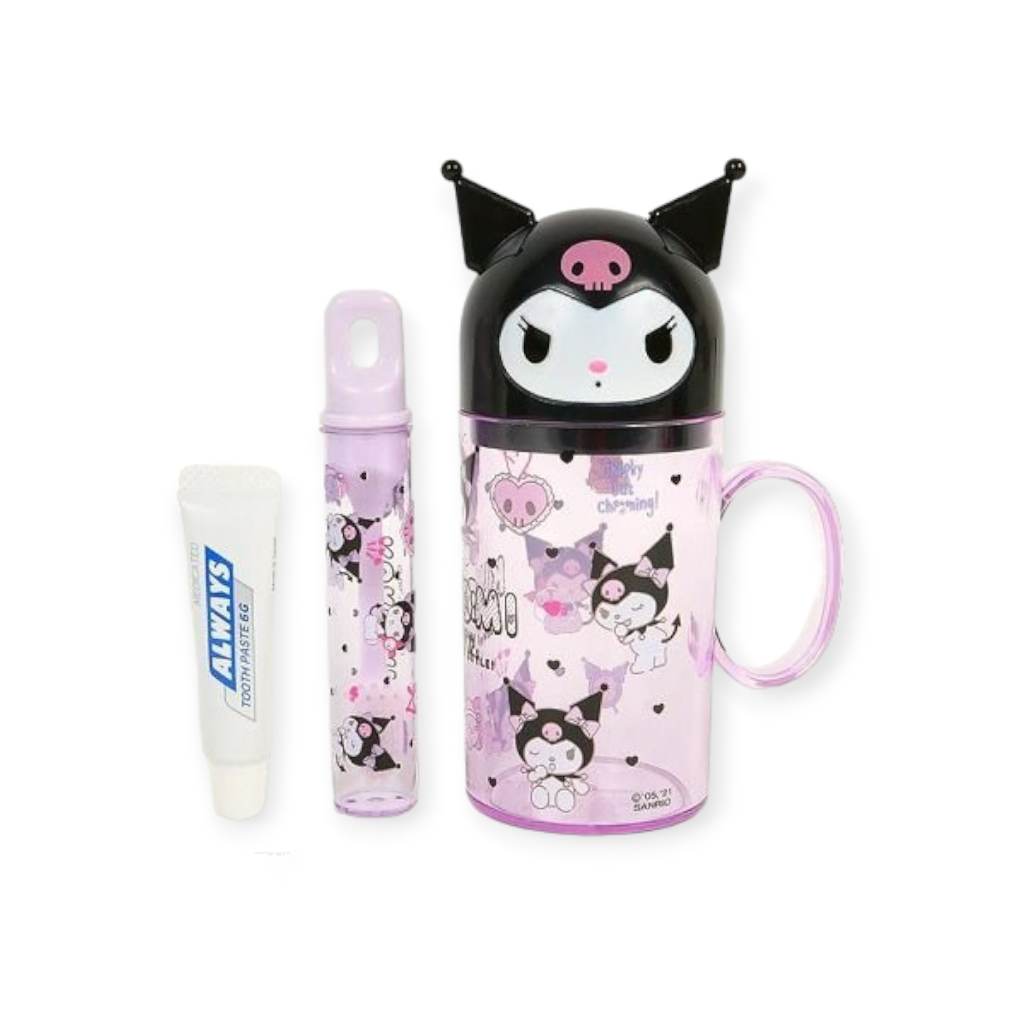 Sanrio 兒童牙刷牙膏連漱口杯旅行套裝（3款可選）