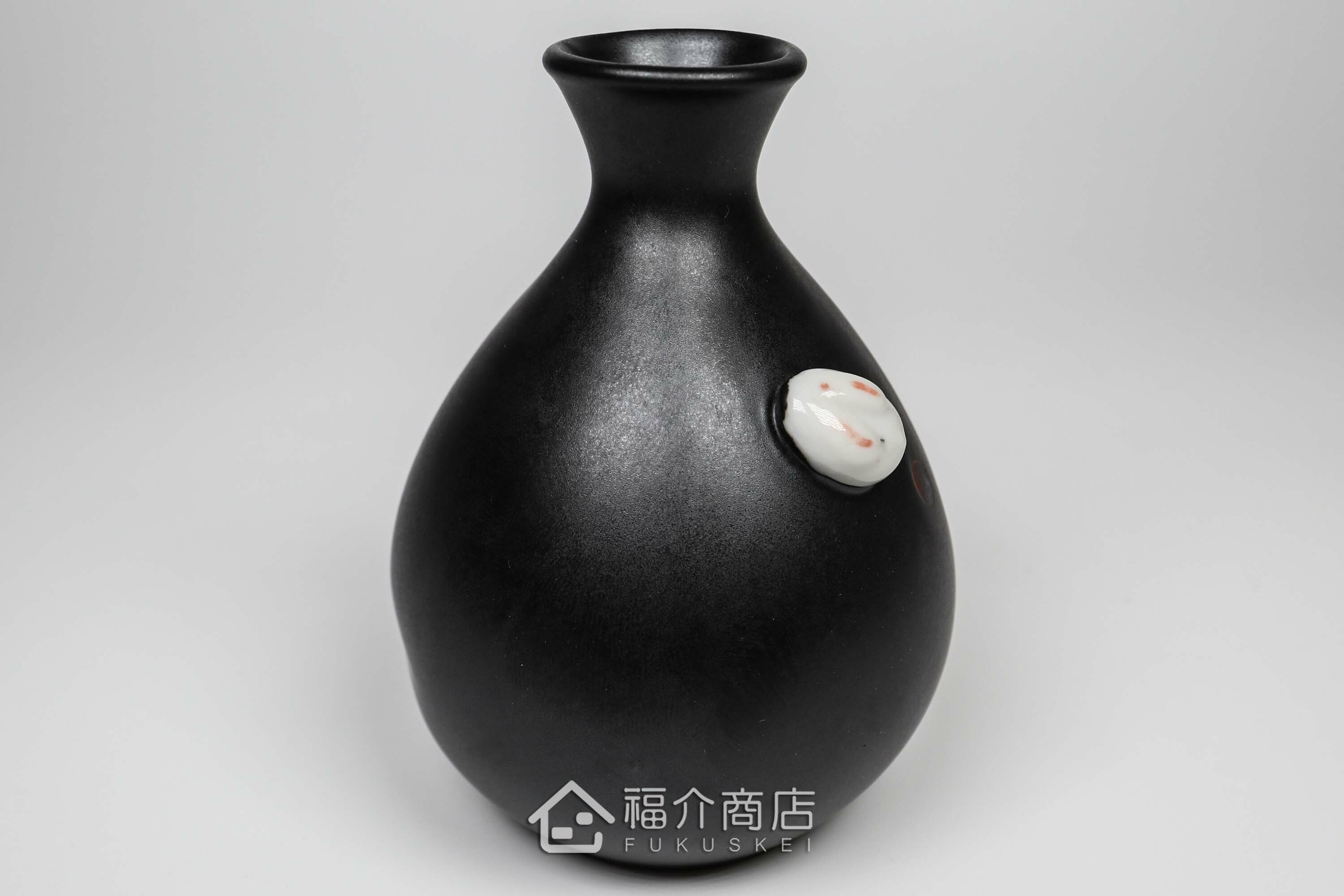 黑色的月兔造型清酒壺