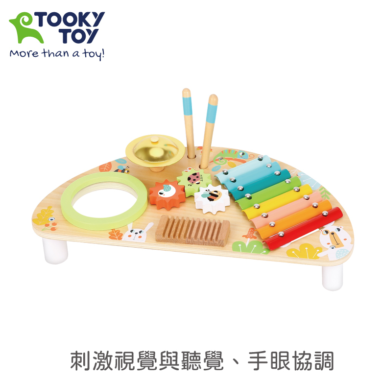 《 TOOKY TOY 》 小小音樂家 - 多合一打擊樂隊
