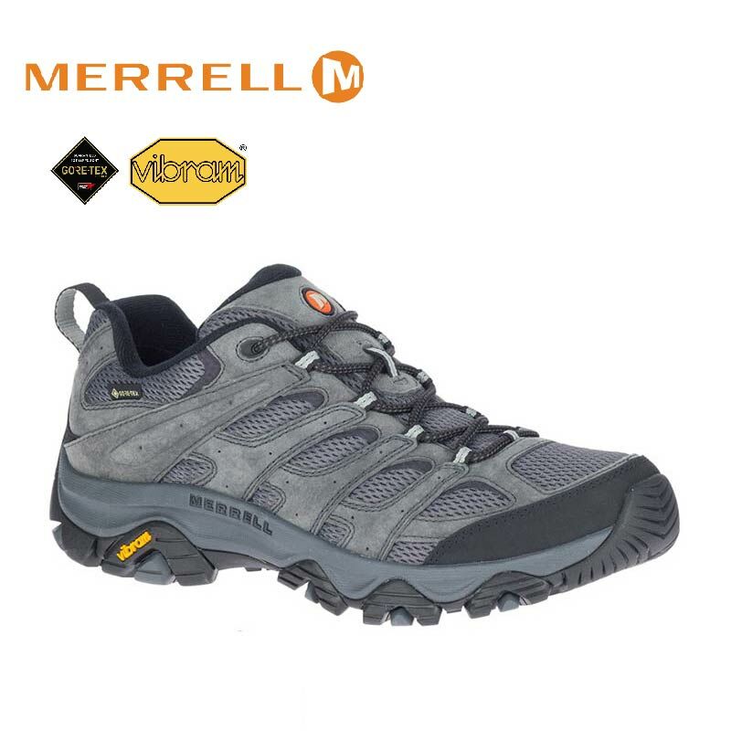 MERRELL 美國 MOAB 3 GTX 男款 (鐵灰) 戶外健行/防水/登山露營 33ML35799
