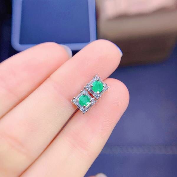 純天然哥倫比亞祖母綠 套組