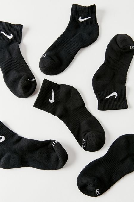 【現貨】NIKE EVERYDAY LTWT ANKLE 3PR SOCKS 黑色襪子 踝襪 三件組 SX76770103SET