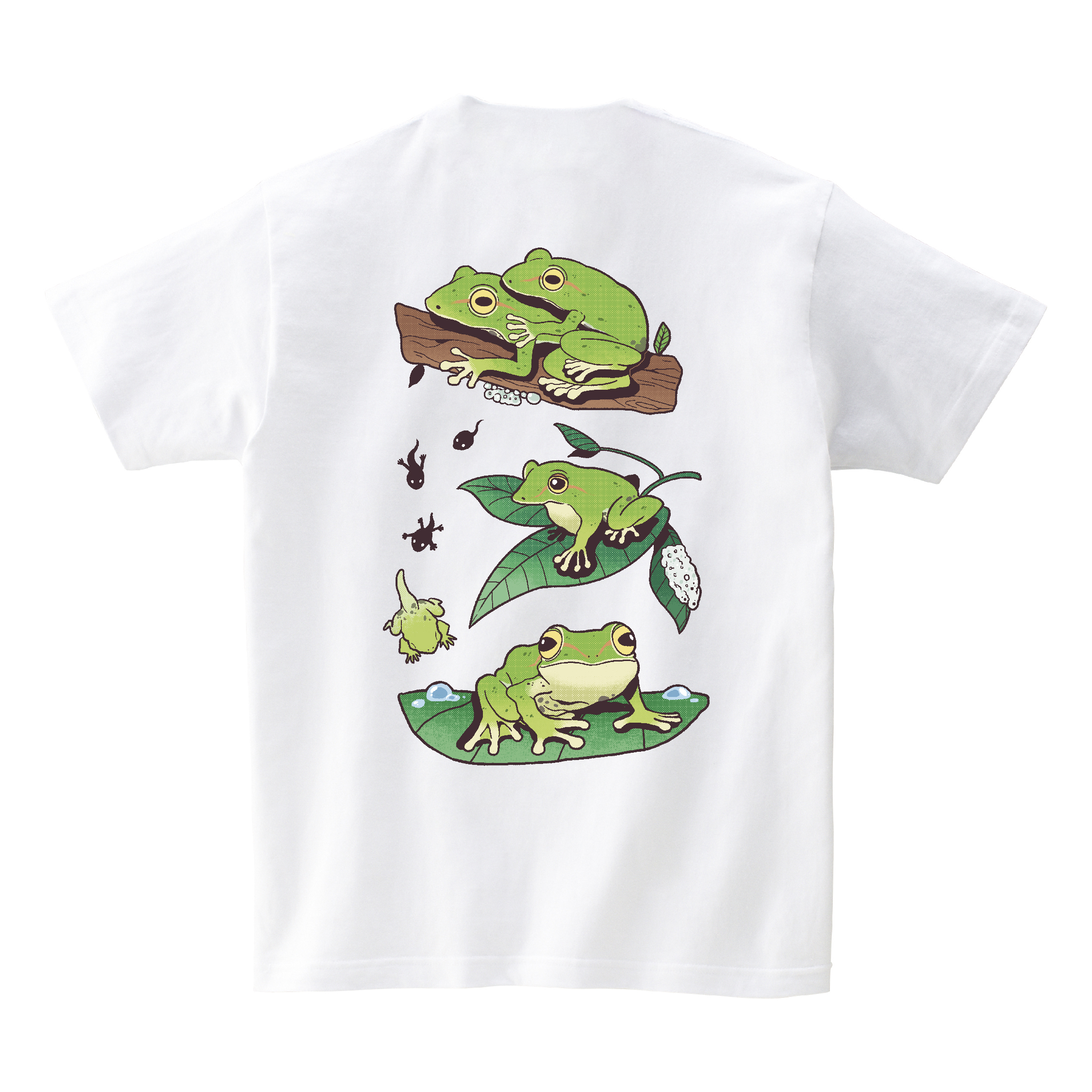 拼色樹紋TEE main image 1